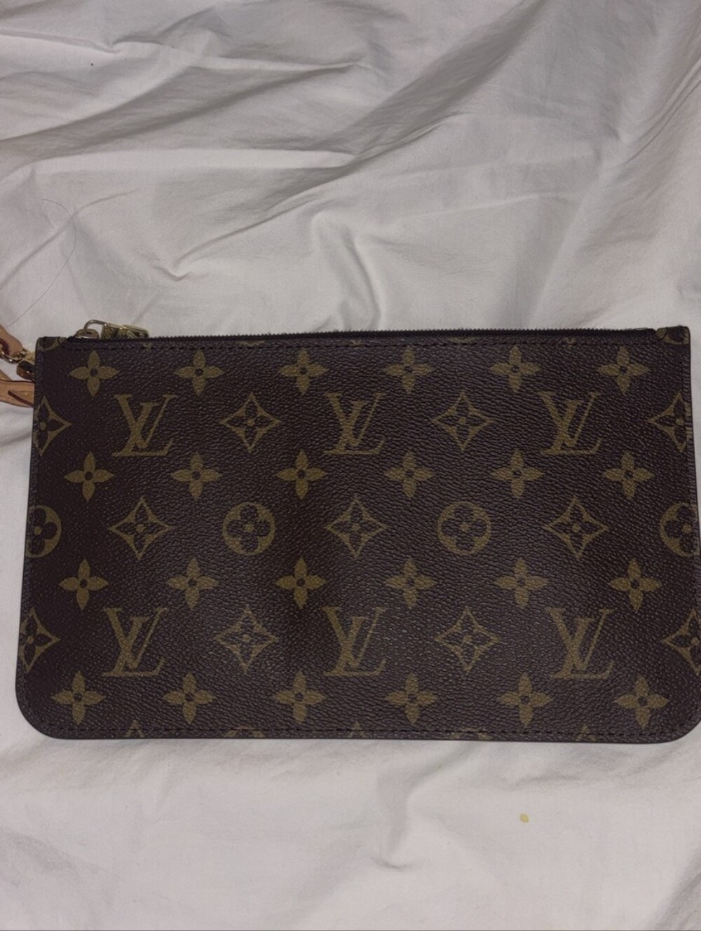 Louis Vuitton Monogram Neverfull Pochette - Brown/Gold